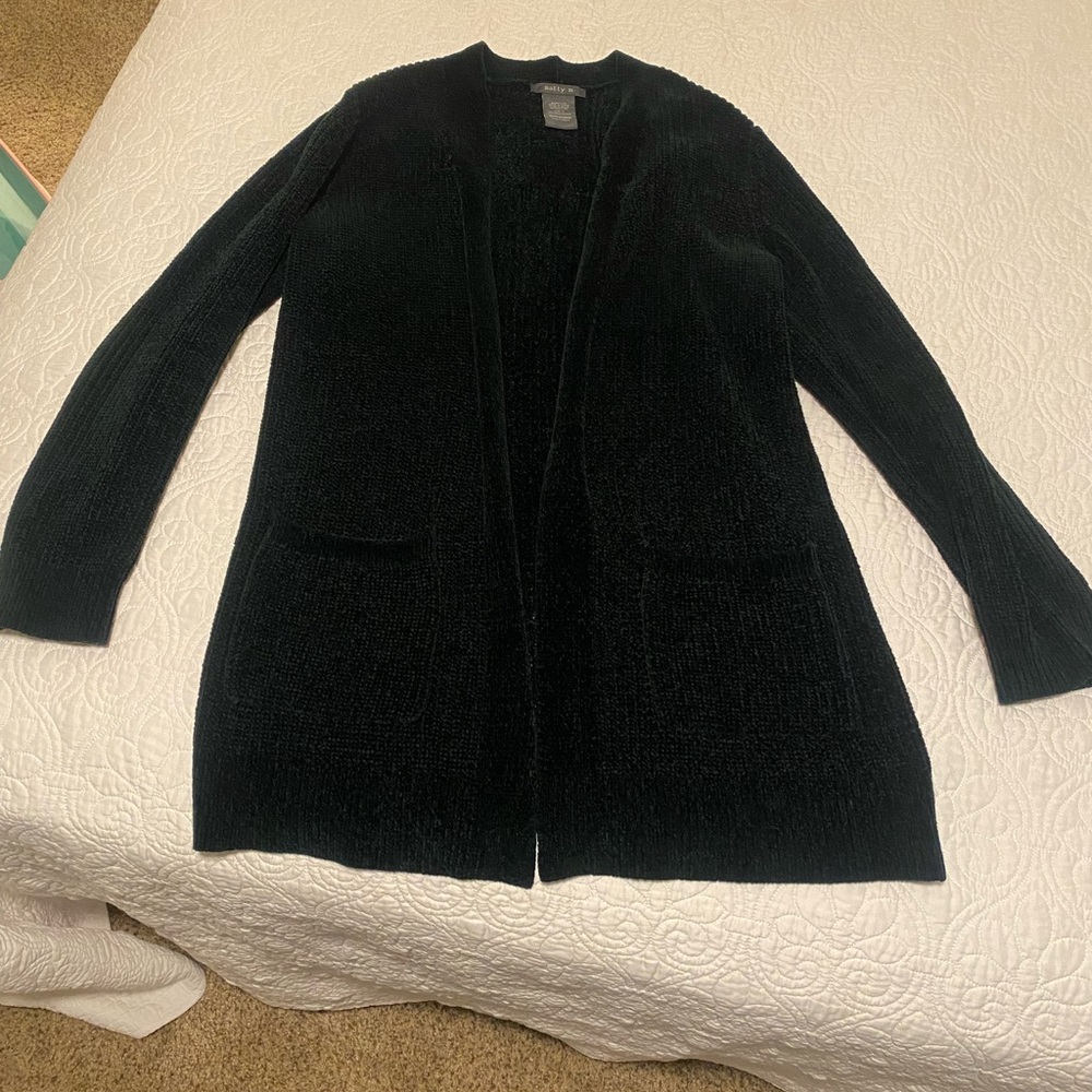 Women's Dark Green Cardigan